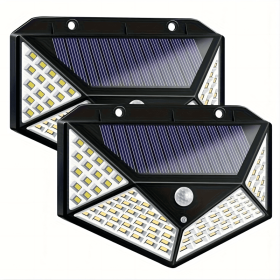 Solar Outdoor 4-sided Lights (Option: A93141)